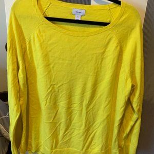 Bright Yellow, Sweater XL - Old Navy